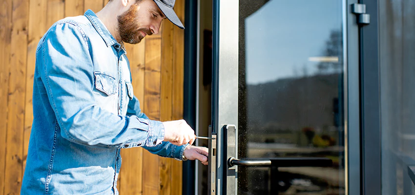 Frameless Glass Storefront Door Locks Replacement in Lake Los Angeles, CA
